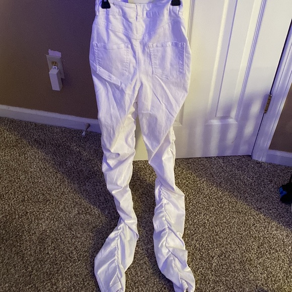 🖤 Fashion Nova Stacked Jeans 🖤 - Picture 4 of 5